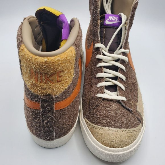 BLAZER MID 77 PRM, Size 11.5, Dark Chocolate/ Cider-Sail main image 4